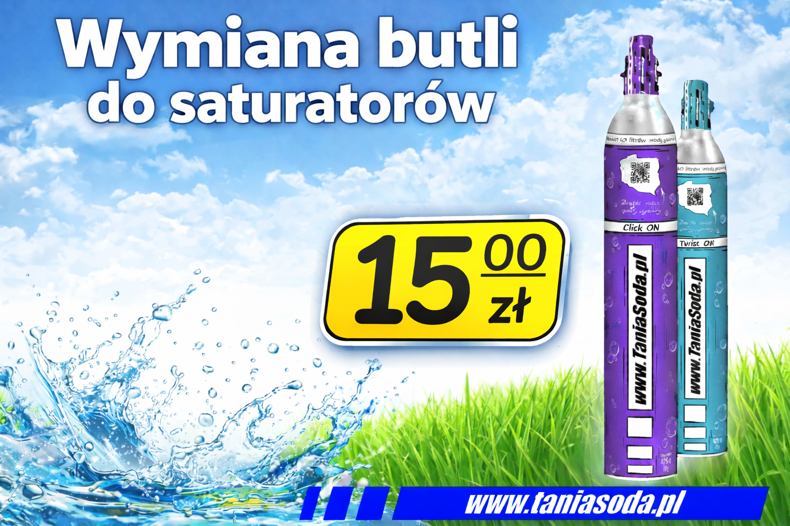 Butle do saturatorów – TaniaSoda.pl